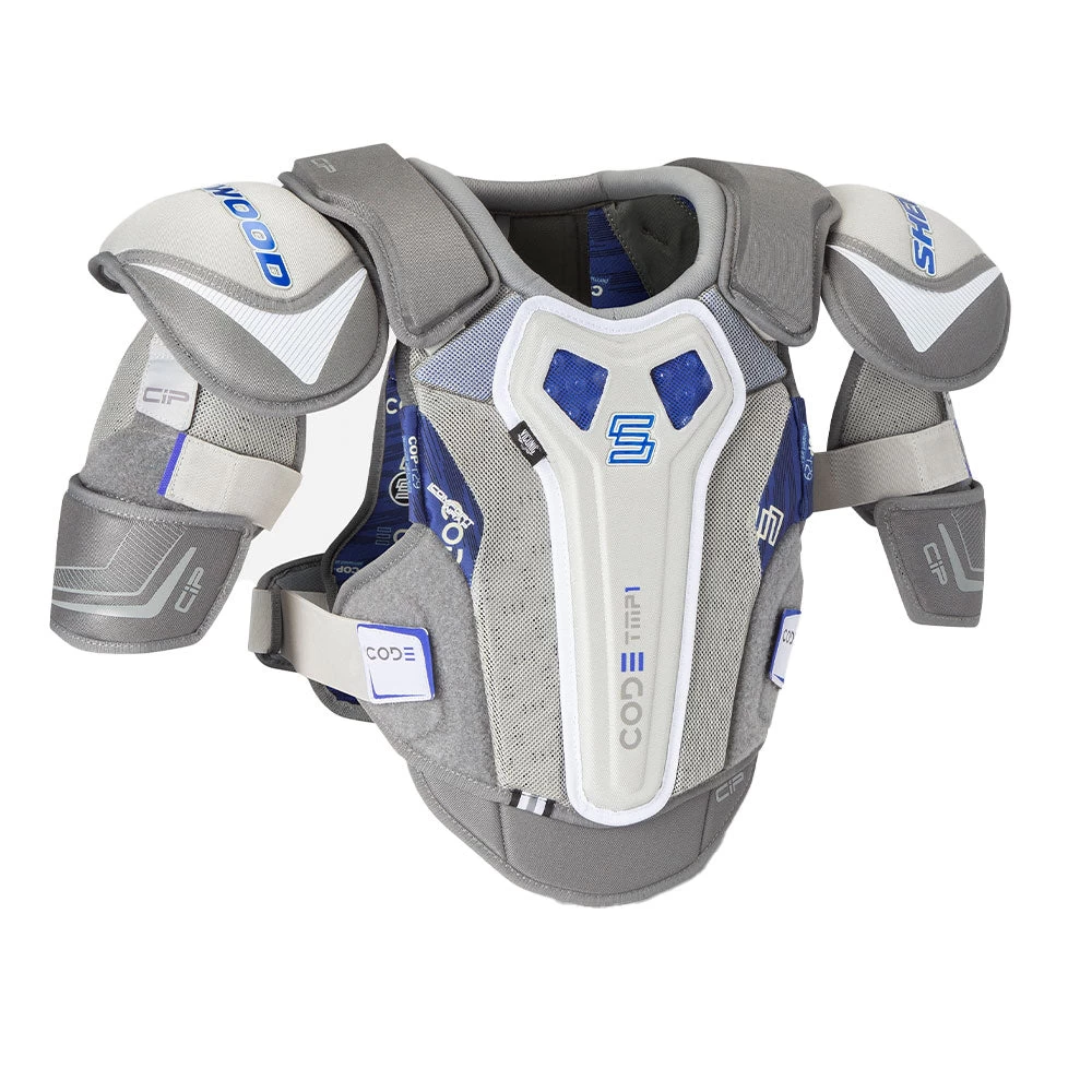 SHERWOOD CODE TMP 1 JUNIOR SHOULDER PADS 3 SHERWOOD CODE TMP 1 JUNIOR SHOULDER PADS - Image 3