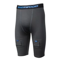 SHERWOOD HAT TRICK SENIOR COMPRESSION JOCK SHORTS