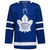 TORONTO MAPLE LEAFS ADIDAS ADIZERO PRIMEGREEN AUTHENTIC BLUE HOME JERSEY