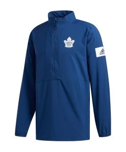 TORONTO MAPLE LEAFS ADIDAS MEN'S GAME MODE 1/4 ZIP SHIRT