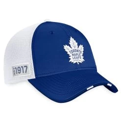 TORONTO MAPLE LEAFS FANATICS AUTHENTIC PRO 2022 NHL DRAFT STRUCTURED TRUCKER HAT -Professional Hockey Equipment Store TORONTO MAPLE LEAFS FANATICS AUTHENTIC PRO 2022 NHL DRAFT STRUCTURED TRUCKER HAT ONE