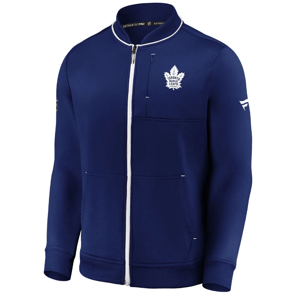 TORONTO MAPLE LEAFS FANATICS MEN'S AUTHENTIC PRO RINK JACKET 1 TORONTO MAPLE LEAFS FANATICS MEN'S AUTHENTIC PRO RINK JACKET