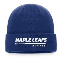 TORONTO MAPLE LEAFS FANATICS MEN'S AUTHENTIC PRO LOCKER ROOM CUFF BEANIE TOQUE