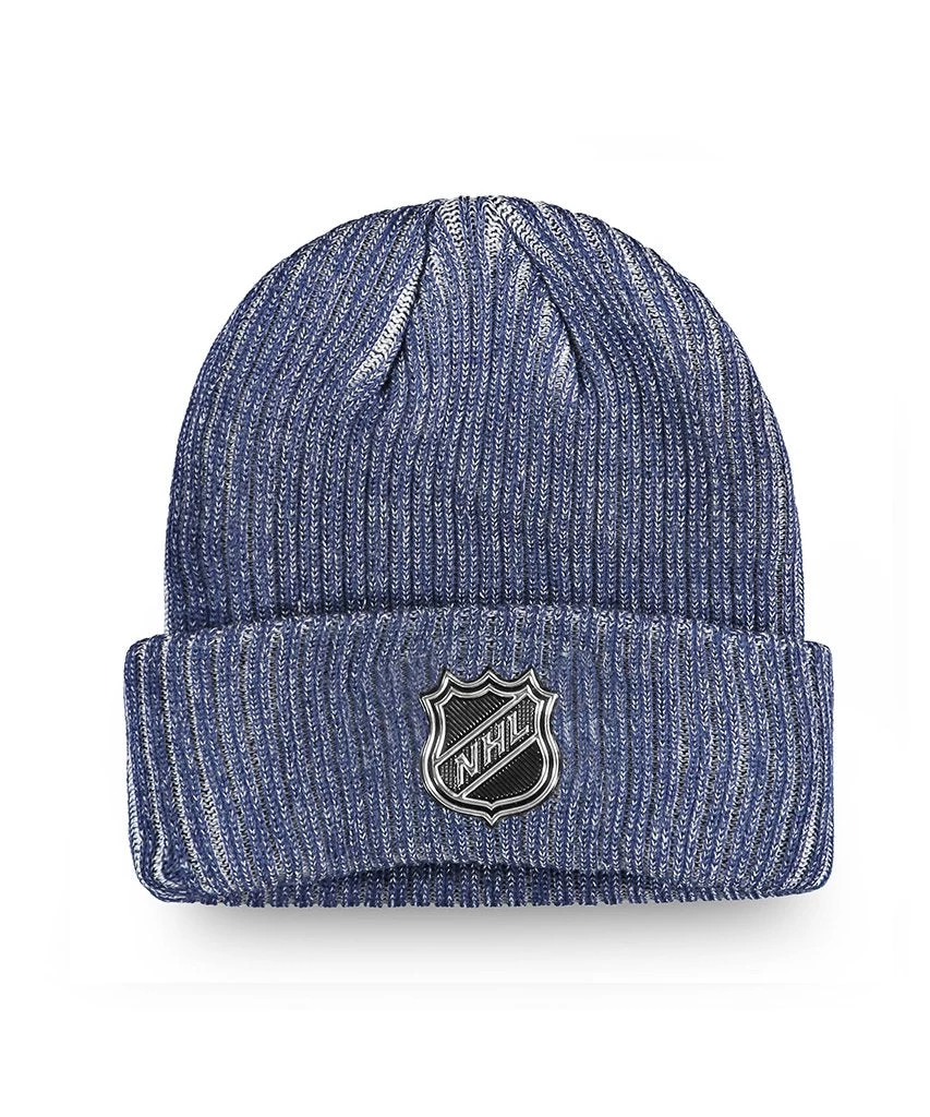 TORONTO MAPLE LEAFS FANATICS MEN'S RINKSIDE CUFFED BEANIE TOQUE 2 TORONTO MAPLE LEAFS FANATICS MEN'S RINKSIDE CUFFED BEANIE TOQUE - Image 2