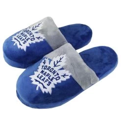 TORONTO MAPLE LEAFS KIDS BIG LOGO SLIPPERS