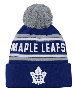 TORONTO MAPLE LEAFS KID'S JACQUARD TOQUE
