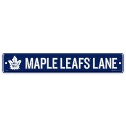 Mustang TORONTO MAPLE LEAFS STREET SIGN 4X23