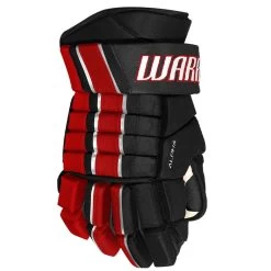 WARRIOR ALPHA FR PRO SENIOR HOCKEY GLOVES -Professional Hockey Equipment Store WARRIOR ALPHA FR PRO SENIOR HOCKEY GLOVES BLACK RED