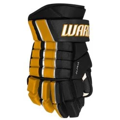 WARRIOR ALPHA FR PRO SENIOR HOCKEY GLOVES -Professional Hockey Equipment Store WARRIOR ALPHA FR PRO SENIOR HOCKEY GLOVES BLACK YELLOW