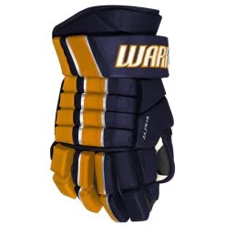 WARRIOR ALPHA FR PRO SENIOR HOCKEY GLOVES -Professional Hockey Equipment Store WARRIOR ALPHA FR PRO SENIOR HOCKEY GLOVES NAVY YELLOW
