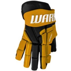 WARRIOR COVERT QR5 30 SENIOR HOCKEY GLOVES -Professional Hockey Equipment Store WARRIOR COVERT QR5 30 HOCKEY GLOVES BLACK GOLD
