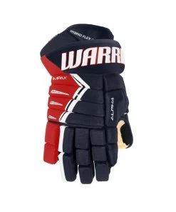 WARRIOR ALPHA DX PRO JUNIOR HOCKEY GLOVES -Professional Hockey Equipment Store Warrior Alpha DX Pro Hockey Gloves Navy Red White db226fca 940c 4939 a316 a488c308ea89