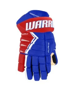 WARRIOR ALPHA DX PRO JUNIOR HOCKEY GLOVES -Professional Hockey Equipment Store Warrior Alpha DX Pro Hockey Gloves Royal Red White ef4d8b7a 731a 43a6 99ba 3bdd5e85ccc6