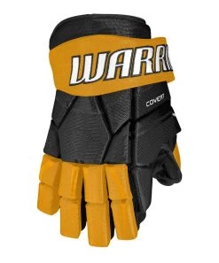 WARRIOR COVERT QRE 30 JUNIOR HOCKEY GLOVES 26 WARRIOR COVERT QRE 30 JUNIOR HOCKEY GLOVES -Professional Hockey Equipment Store Warrior Covert QRE30 Hockey Gloves Black Gold