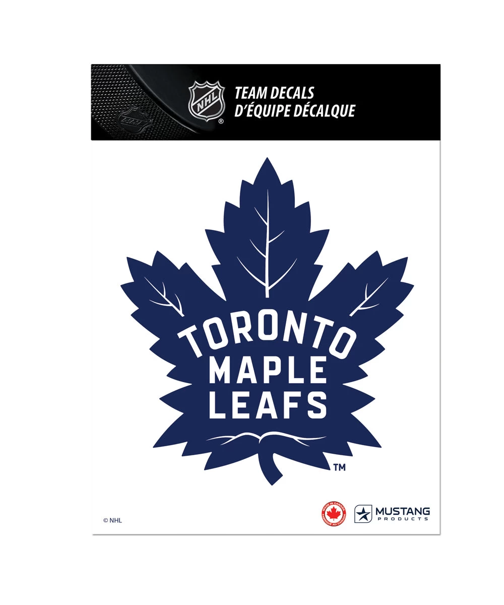 THE SPORTS VAULT TORONTO MAPLE LEAFS TEAM DECAL 1 THE SPORTS VAULT TORONTO MAPLE LEAFS TEAM DECAL